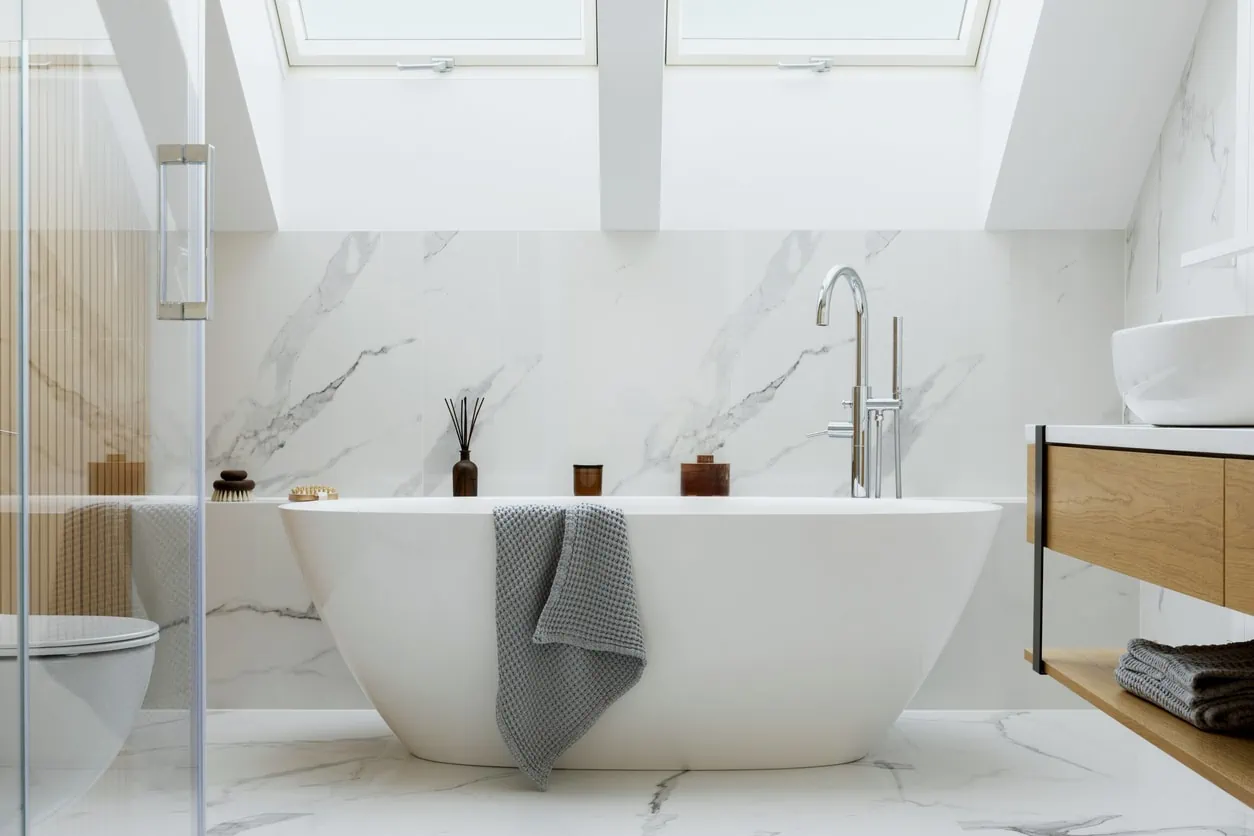 DESIGN A BATHROOM WITH A SOOTHING SPACE BY BATHROOM REMODELING BURLINGAME​